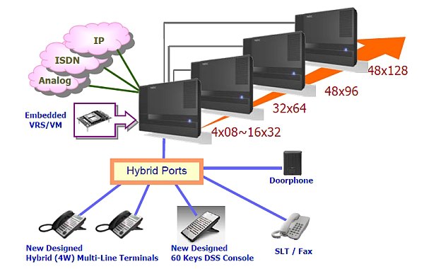 NEC Hybrid Ports 
